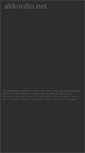 Mobile Screenshot of akkordio.net