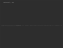 Tablet Screenshot of akkordio.net